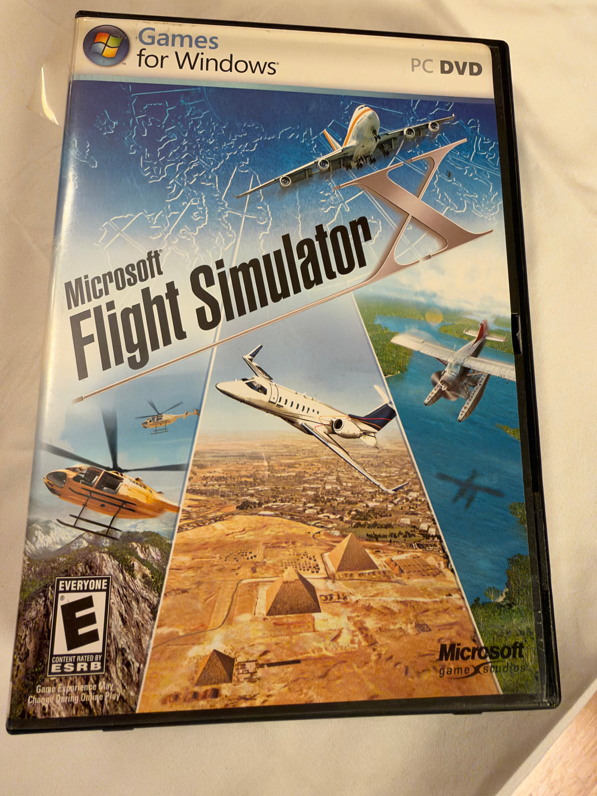 Microsoft Flight Simulator Games For Window PC DVD E for Everyone